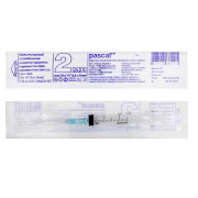 Шприц 2 мл с иглой 23Gх1 1/4 (06,х30мм ) luer slip Pascal