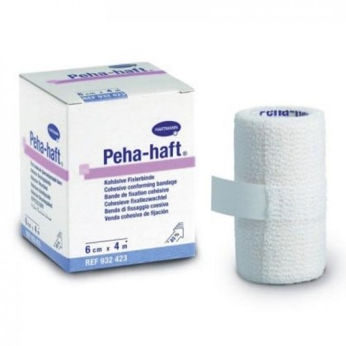 Cамофиксирующийся эластичный бинт Peha-haft размер 10 см.х4м пр-ва Hartmann